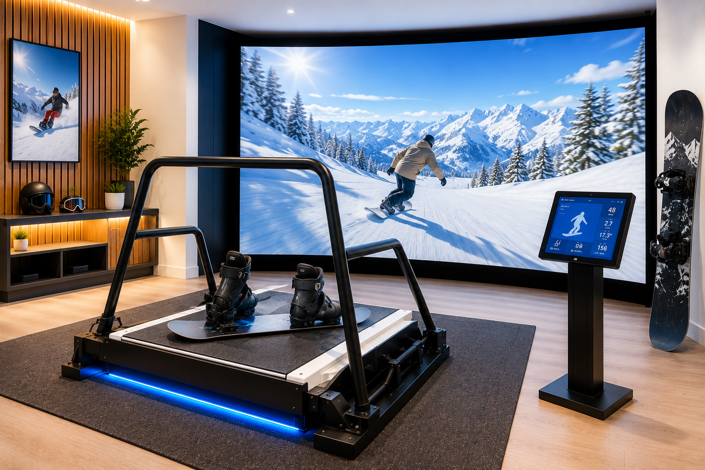 Terrain X Snowboard Simulator