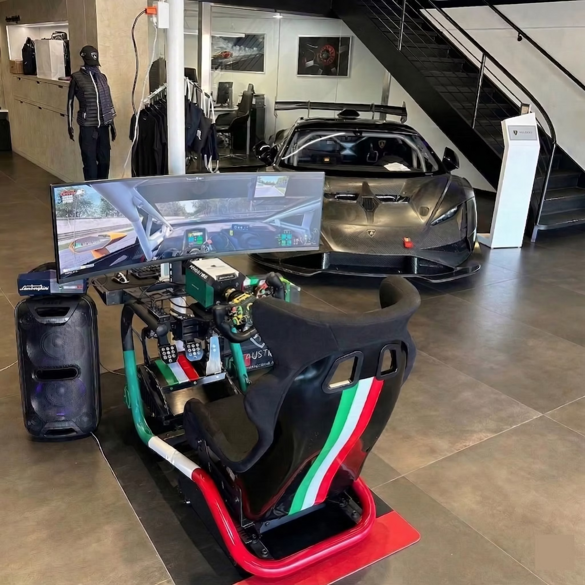 Pushstart Super Series GT/Rally Simulator