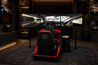 GTA Apex Turnkey Competition Racing Simulator | MOZA R12, Gaming PC & Triple-Screen Ready