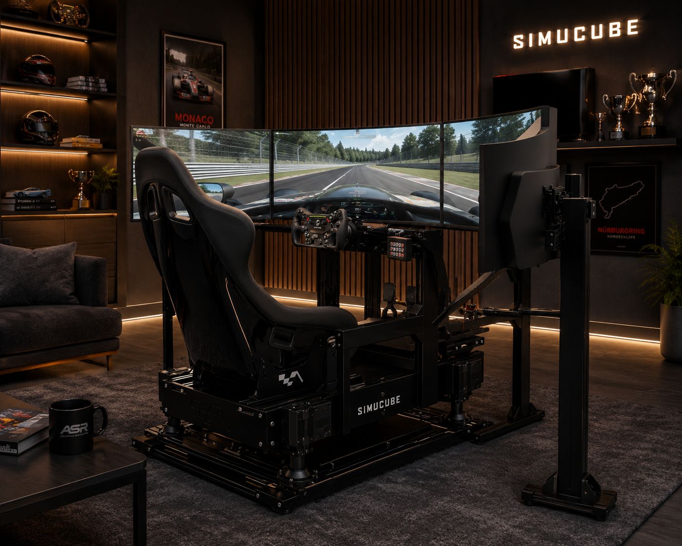 Advanced SimRacing x Simucube Ultimate Racing Simulator | D-BOX Motion