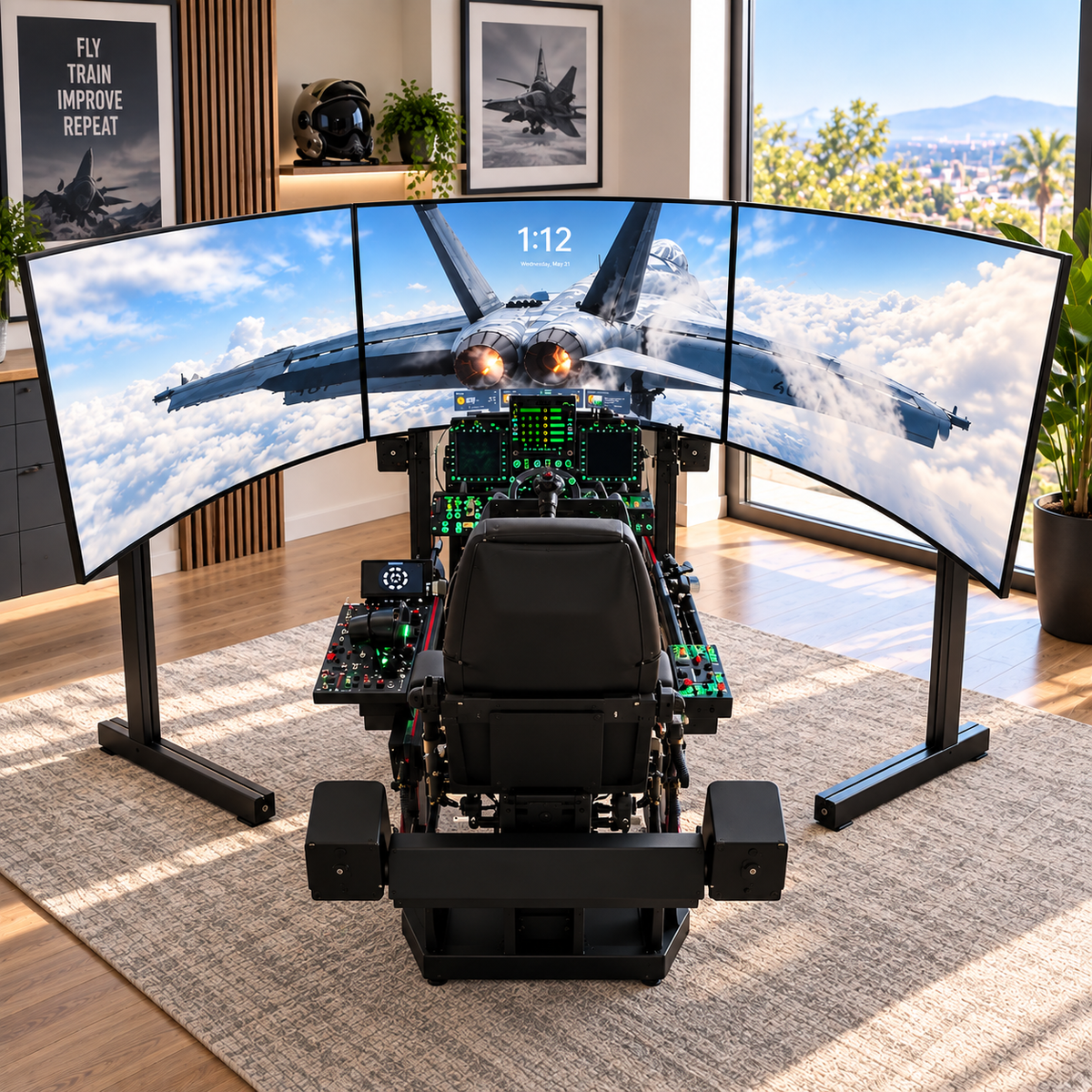 Stage 2 Fighter Jet Simulator