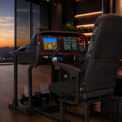 RealSimGear SRx FAA-Approved AATD Flight Simulator | Cirrus SR20/SR22