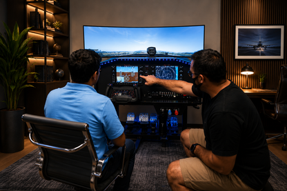 RealSimGear Piper Archer FAA-Approved BATD Flight Simulator