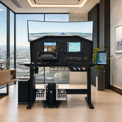RealSimGear Piper Archer FAA-Approved BATD Flight Simulator