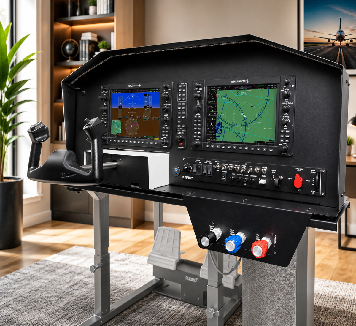 RealSimGear G1000 Home Flight Simulator Package | Simulator Vault