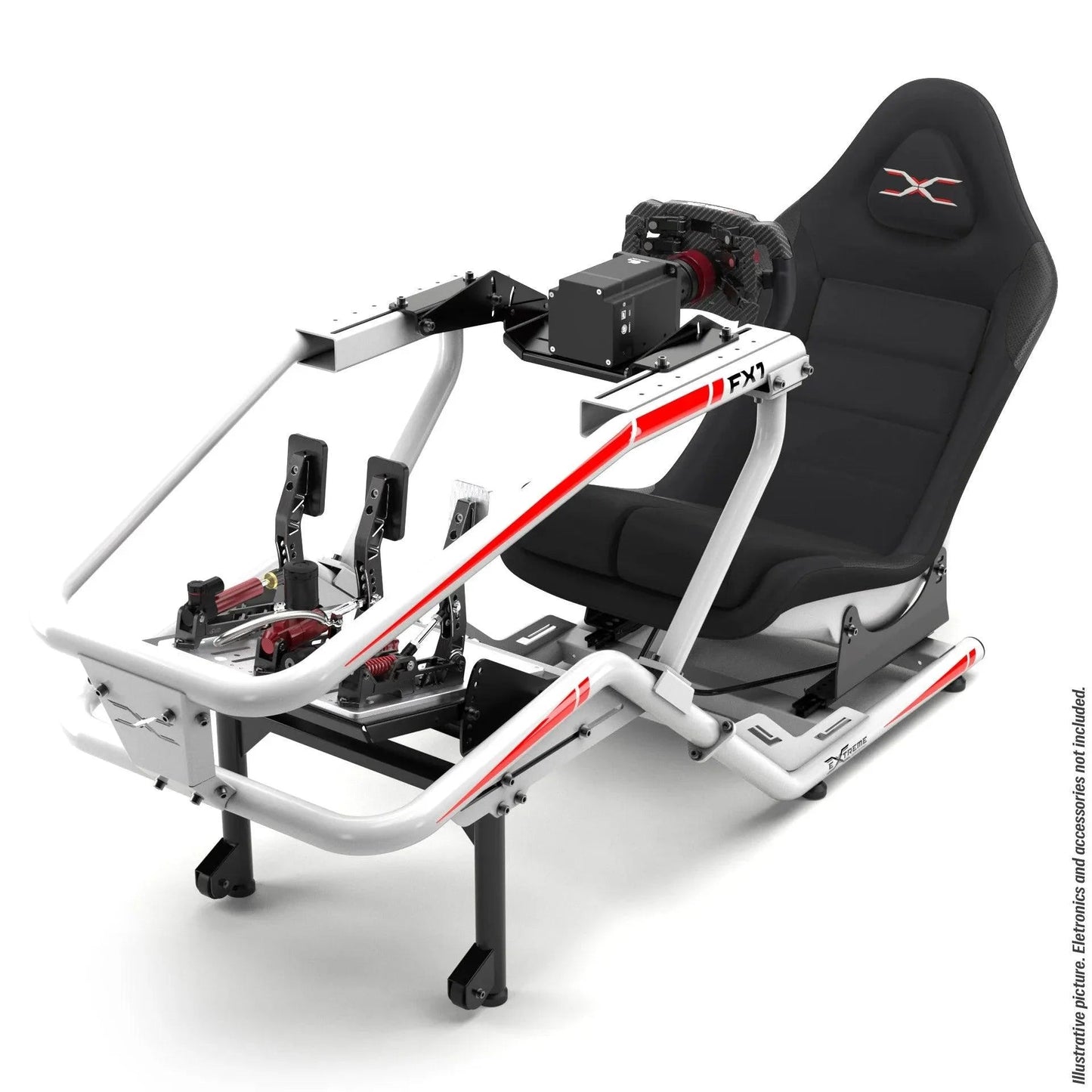 FX1 Formula Racing Simulator Bundle – 23Nm Direct Drive, FX-PRO Wheel & Hydraulic Pedals