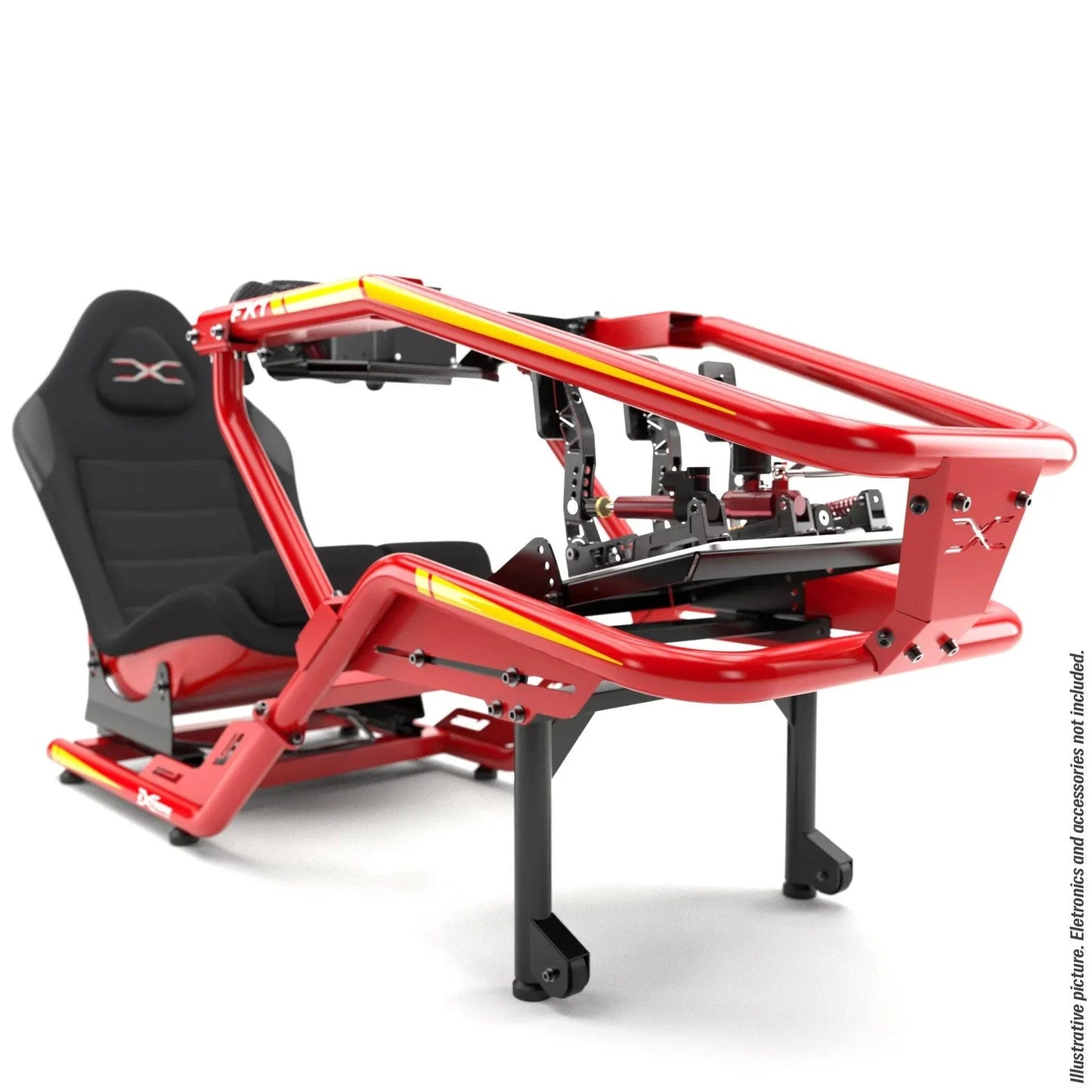 FX1 Formula Racing Simulator Bundle – 23Nm Direct Drive, FX-PRO Wheel & Hydraulic Pedals