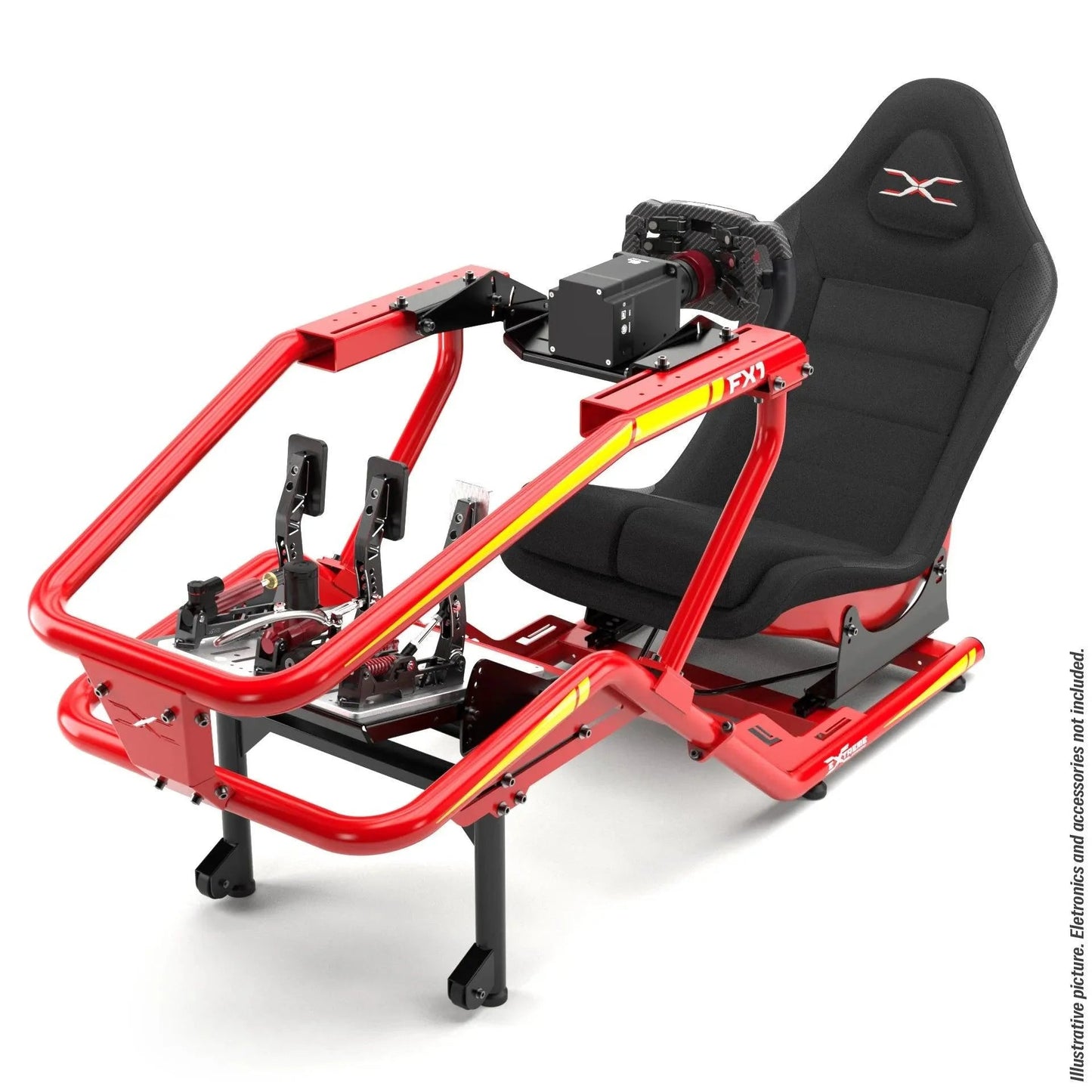 FX1 Formula Racing Simulator Bundle – 23Nm Direct Drive, FX-PRO Wheel & Hydraulic Pedals