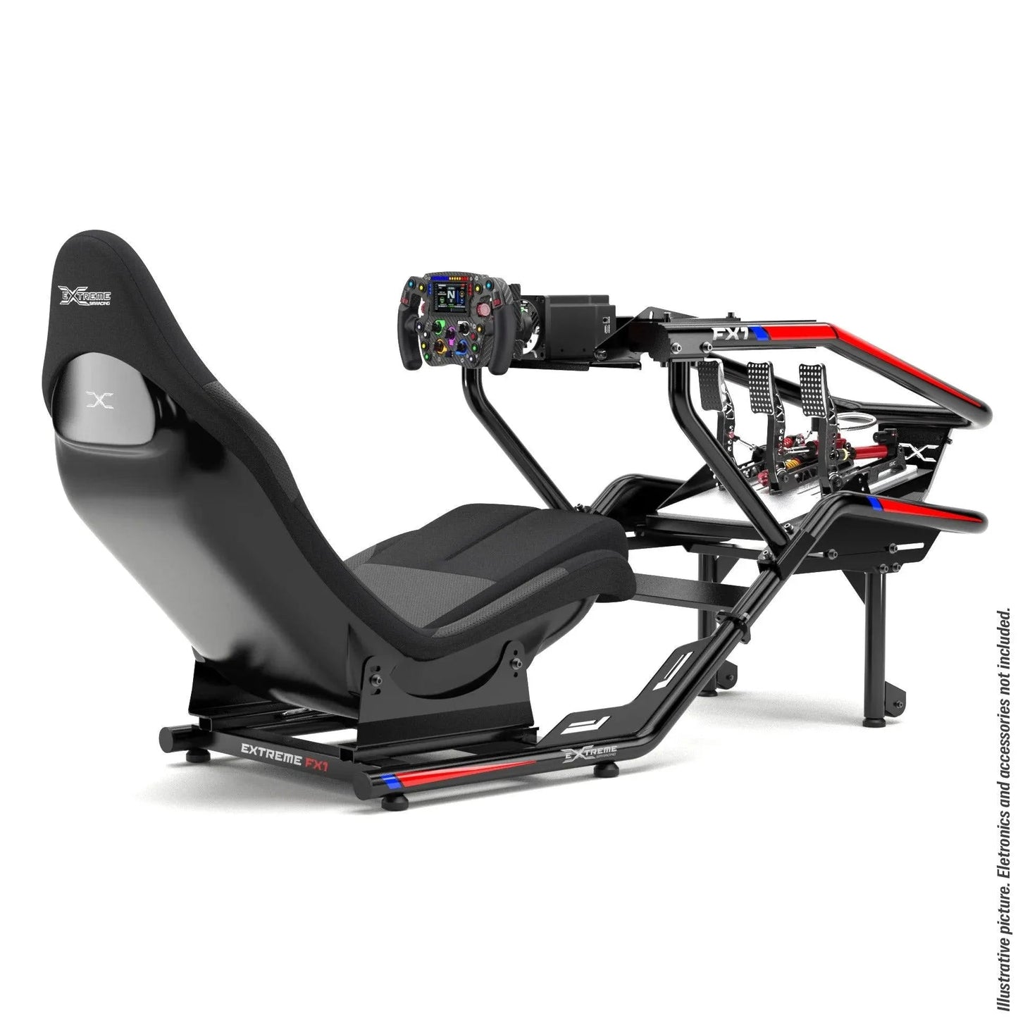 FX1 Formula Racing Simulator Bundle – 23Nm Direct Drive, FX-PRO Wheel & Hydraulic Pedals