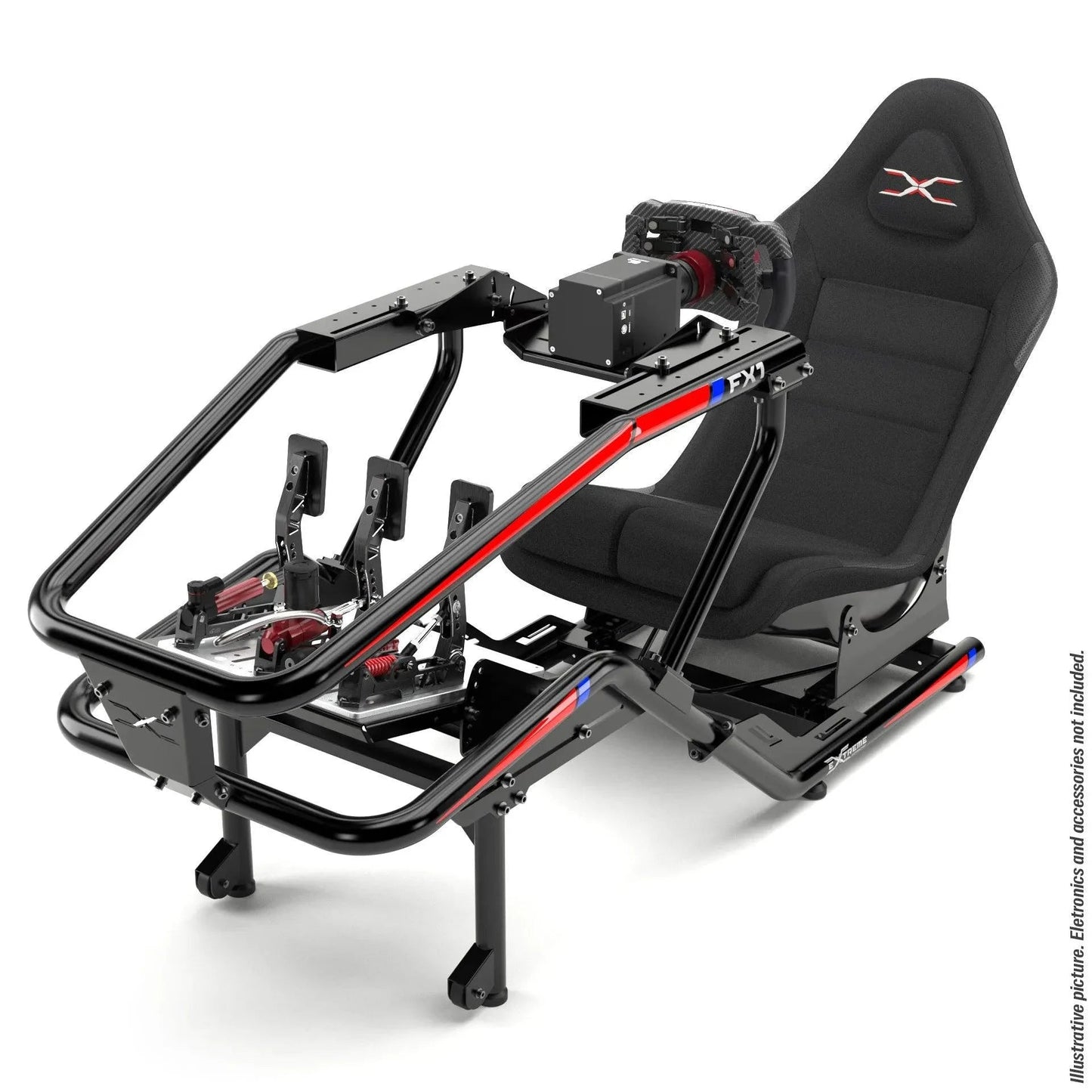 FX1 Formula Racing Simulator Bundle – 23Nm Direct Drive, FX-PRO Wheel & Hydraulic Pedals