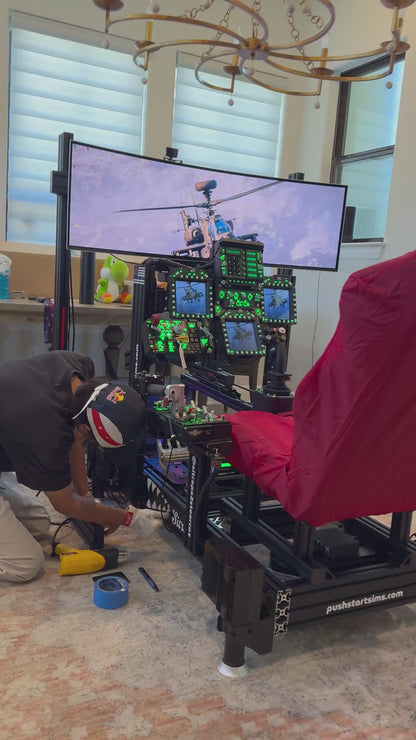 Military Helicopter Motion Simulator – DCS & Microsoft Flight Simulator